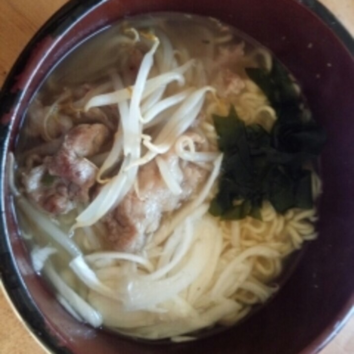 もやし塩ラーメン